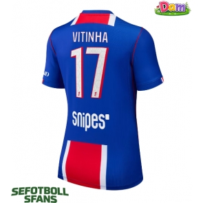 Paris Saint-Germain Vitinha #17 Hemmatröja Kvinnor 2026-27 Kortärmad